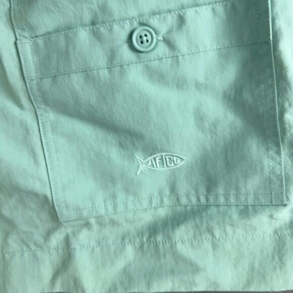 NWT AFTCO Original Fishing Cargo Shorts Men's Nylon 7-Pocket Size 42 New - Picture 7 of 11